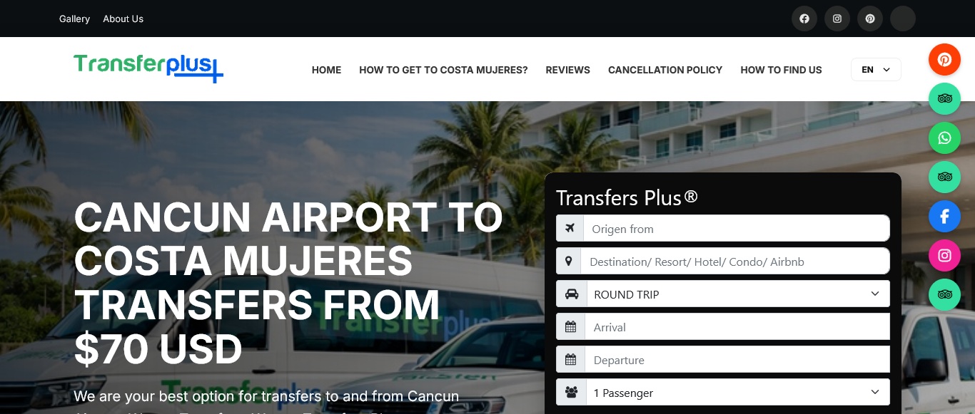 Costa Mujeres Transfers