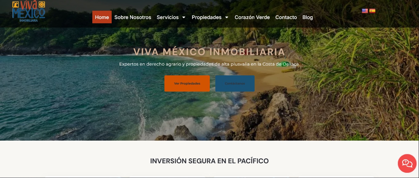 Viva México Inmobiliaria SEO